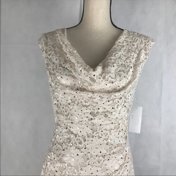 ✅Connected Lace Sequined Sheath Dress NWT - Picture 5 of 8